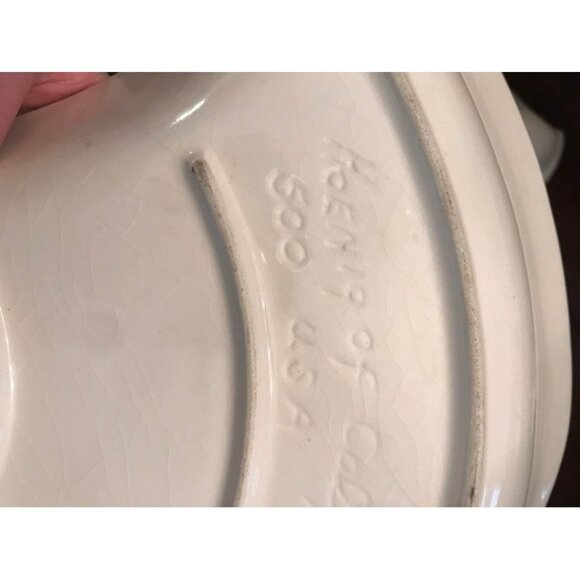 Vintage MCM HOENIG of California Three Piece Nesting Serving Platter | Charcuter - Picture 7 of 16